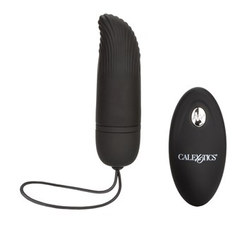 Silicone Remote Ridged G Bullet Vibrator