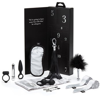 Fifty Shades Of Grey Pleasure Overload 10 Days Of Play Couples Gift Set