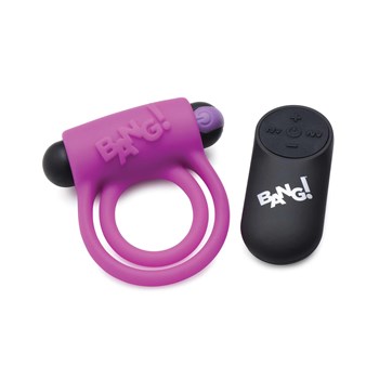 BANG 28X Silicone Cock Ring  Bullet