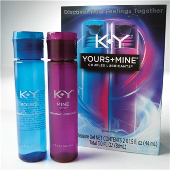 K-Y Yours  Mine Couples Lubricant