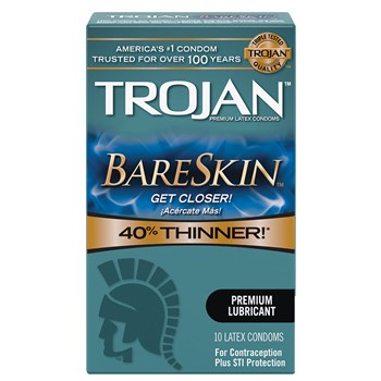 Trojan Sensitivity Bareskin Condoms 10 ct.