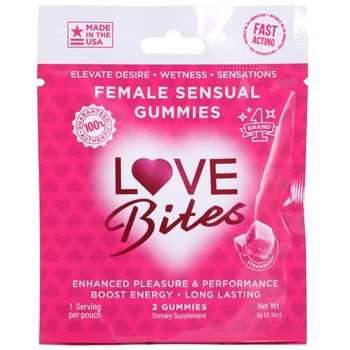 Love Bites Female Enhancement Gummies 2 Ct.