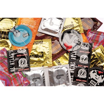 Big Mans Condom Sampler 24 pk