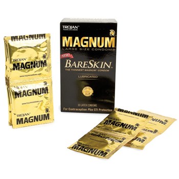 Trojan Magnum Bareskin Condoms 10 ct.