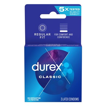 Durex Classic Condom 3ct.