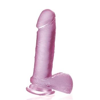 Crystal Jellies 7 Inch Ballsy Dildo