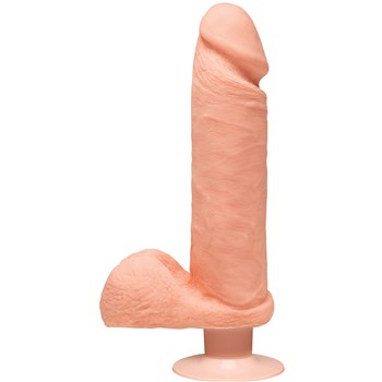 The D-Perfect D Ultraskyn Vibrating 8 Inch Dildo w Balls