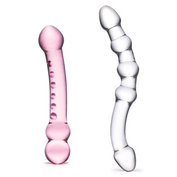 Glas 2 Piece Glass Dildo Pleasure Set