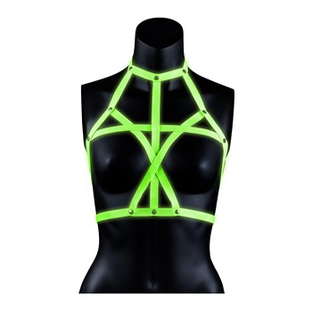 Ouch Glow In The Dark Bra Harness