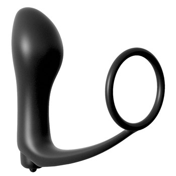 Vibrating A-Gasm Penis Ring Plug