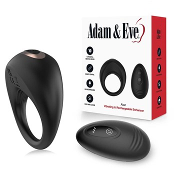 Adam  Eve Alan Vibrating  Rechargeable Enhancer