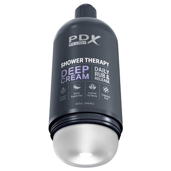 PDX Plus Shower Therapy Deep Cream Stroker